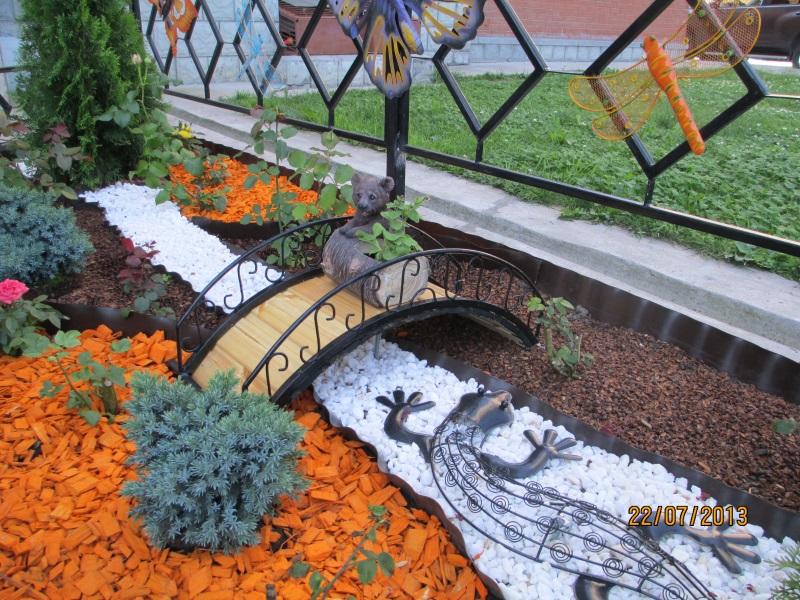 Изготовление металлических ограждений для клумб Изготовление металлических ограждений для клумб Новосибирск