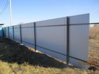 Изготовление железных заборов из профлиста Изготовление железных заборов из профлиста Новосибирск