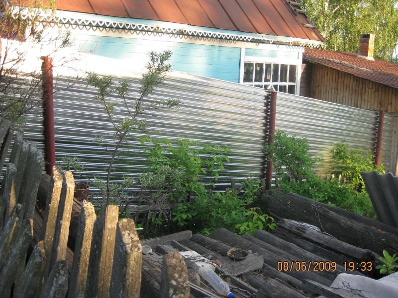 Железные заборы из профнастила Железные заборы из профнастила изготовление Новосибирск