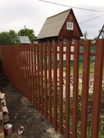 Забор из штакетника, изготовление и монтаж Забор из штакетника, изготовление и монтаж
