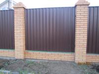 Изготовление комбинированных заборов в Новосибирске Изготовление комбинированных заборов в Новосибирске