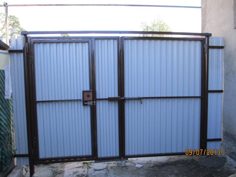 Изготовление металлических ворот Изготовление металлических ворот в Новосибирске