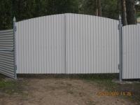 Металлические ворота для гаража распашные Металлические ворота для гаража распашные Новосибирск