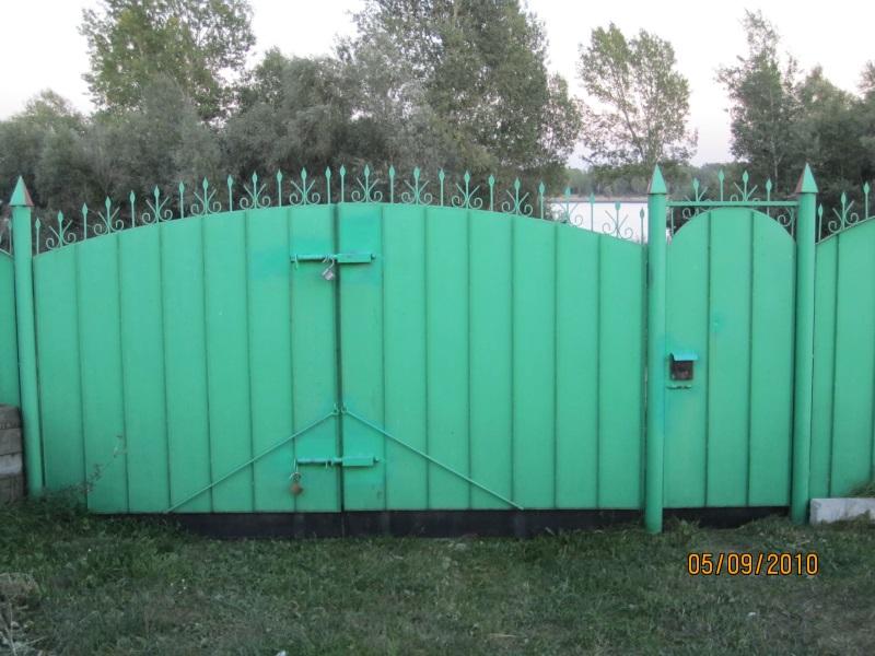 Металлические ворота на дачу Металлические ворота на дачу Новосибирск