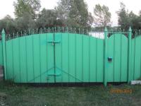 Металлические ворота на дачу Металлические ворота на дачу Новосибирск