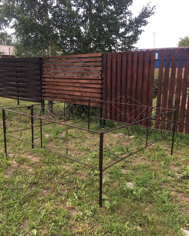 изготовление металлических оградок и ограждений в Новосибирск монтаж металлических оградок и ограждений в Новосибирск